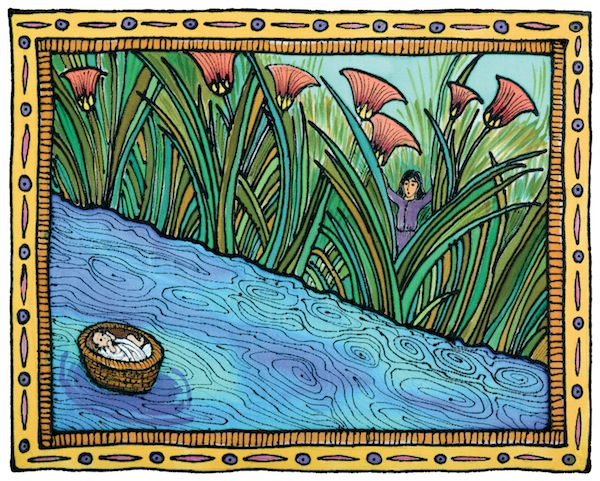 image - “Basket on the Nile” by Carol Racklin-Siegel