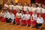 photo - The Grade 1-3 class of Israeli dancers from Richmond Jewish Day School who participated in Festival Ha’Rikud on May 14. See more photos below