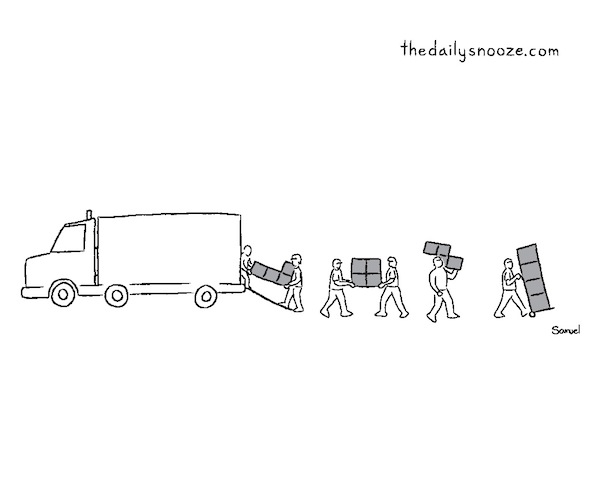 cartoon - Tetris movers, by Jacob Samuel