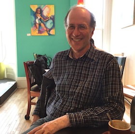 photo - Michael Chender knows what he likes about Judaism and what he wants to take from it