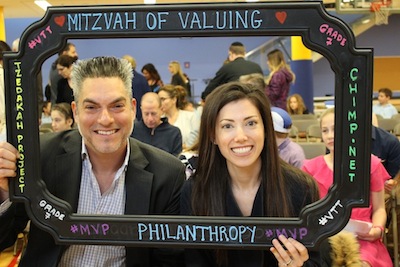 photo - VTT MVP Ariel Lewinski and Judy Boxer of Chimp