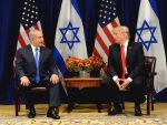photo - Israeli Prime Minister Binyamin Netanyahu, left, with U.S. President Donald Trump in New York