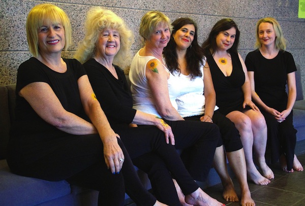 photo - The cast of Calendar Girls, at Metro Theatre until Nov. 25