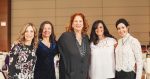 photo - Left to right: Choices co-chair Debra Miller, Choices co-chair Sarah Marel-Schaffer, keynote speaker Lisa Friedman Clark, Choices co-chair Judith Blumenkrans and Jewish Federation of Greater Vancouver women’s philanthropy chair Megan Laskin
