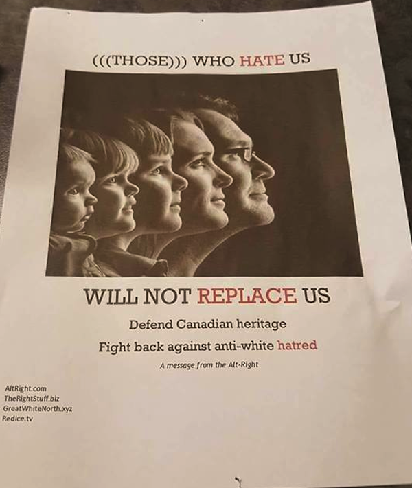 photo from Anti-Racist Action UVic/Facebook