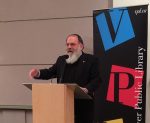 photo - Rabbi Dr. Yosef Wosk was the keynote speaker at the Vancouver exhibit