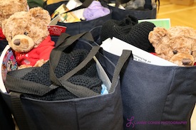 photo - Some of the care packages were specifically for children in need