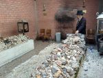 photo - Gerrer Chassidim consider the burial place of Rebbe Avraham Mordechai Alter and his son, Rabbi Pinchas Menachem Alter, a holy site in Jerusalem