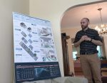 photo - Travis Hanks of Haeccity Studio Architecture. He and his colleague Shirley Shen made a presentation at the launch of CoHo on May 12