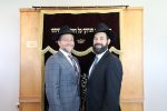 photo - The Pacific Torah Institute’s Rabbi Noam Abramchik, left, and Rabbi Aaron Kamin