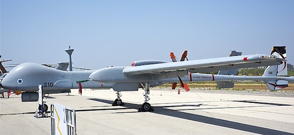 photo - Eitan, unmanned aerial vehicle based on Ron Tepi, Israel Air Force, Independence Day 2017