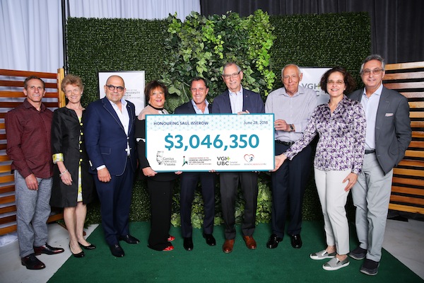 photo - The June 28 event honouring Dr. Saul Isserow raised more than $3 million for two initiatives