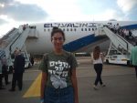 photo - Vancouverite Maya Gur-Arieh was among the 57 soon-to-be-enlisted Israel Defence Forces lone soldiers who landed at Ben Gurion Airport on Aug. 15