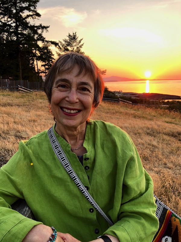 photo - Rae Maté is one of the many artists who have donated work to the fundraiser for a Hornby Island gallery