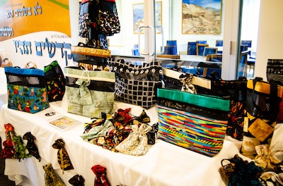 photo - Tikun Olam Gogos makes bags and other items to raise funds, which will be for sale at the group’s Many Rivers to Cross event Oct. 13