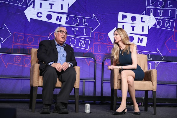 photo - Ben Stein and Ann Coulter at Politicon in Los Angeles on Oct. 20