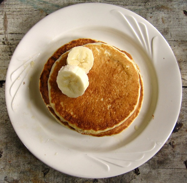 photo - bananas on pancakes