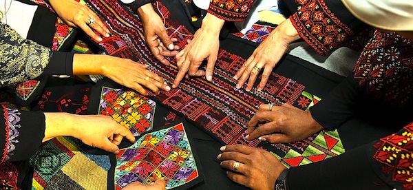 photo - In Lakia, Israel, there are 160 women throughout the village who are responsible for designing and developing embroidery materials