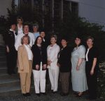 photo - Women at the Beth Tikvah Sisterhood spring conference, which took place at Beth Israel, 2000. Shelley Ail is the first on the right, but the others are unknown