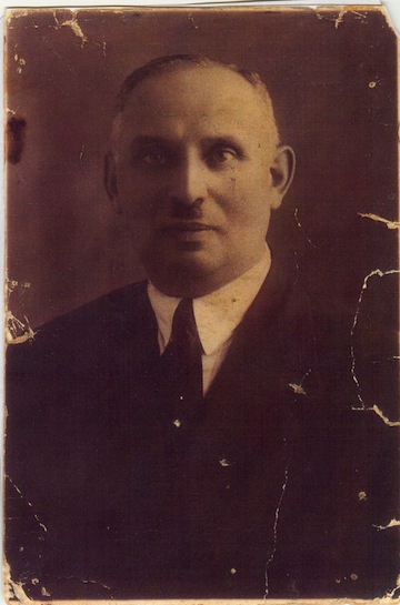 photo - The author’s maternal grandfather, Abraham Basson (at age 60)