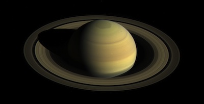 photo - Saturn’s northern hemisphere in 2016, as that part of the planet nears its northern hemisphere summer solstice in May 2017. Since NASA’s Cassini spacecraft arrived at Saturn in mid-2004, the shifting angle of sunlight as the seasons march forward has illuminated the giant hexagon-shaped jet stream around the north polar region, and the subtle bluish hues seen earlier in the mission have continued to fade