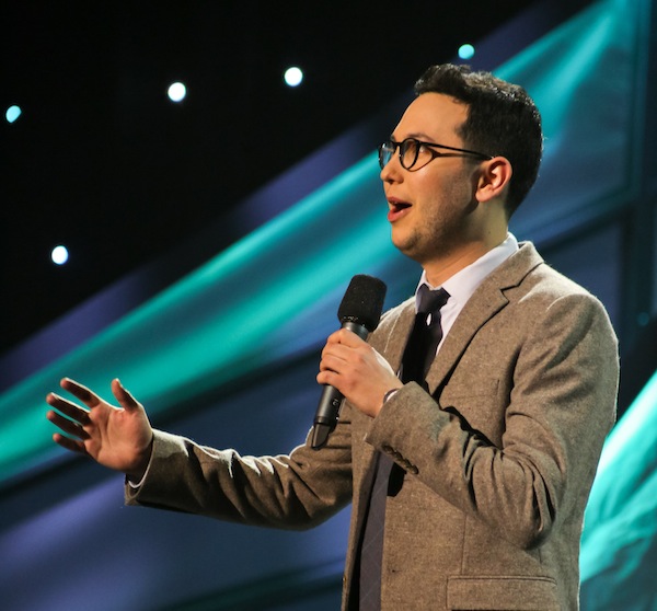 photo - Comedian Jacob Samuel headlines A Night of Shticks & Giggles Feb. 21 at the Rothstein Theatre