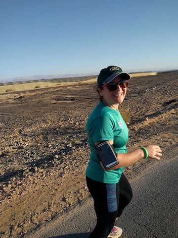 photo - Esther Edel at this year’s run
