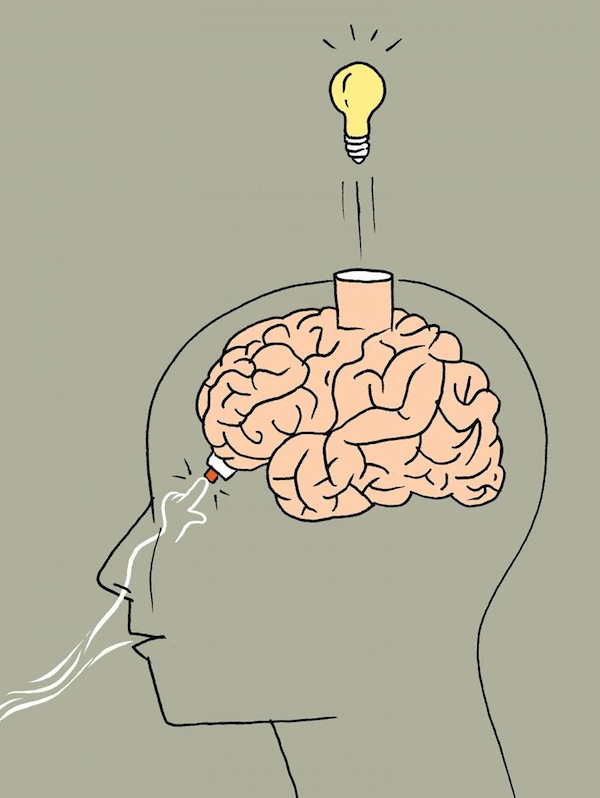 image - Subjects given problems to solve as they inhaled did better on tests