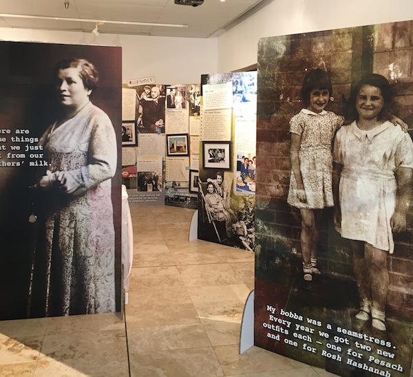 photo - The Goldene Medina exhibit is designed to have the feel of a scrapbook album, to have come from any Jewish South African’s family memoir