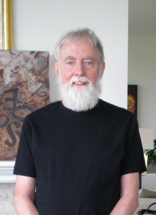 photo - Ken Hughes infuses his paintings with messages