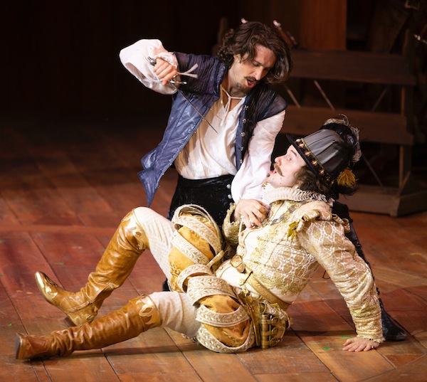 photo - Charlie Gallant, left, and Anton Lipovetsky in Shakespeare in Love