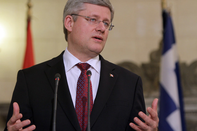 photo - Former Canadian prime minister Stephen Harper