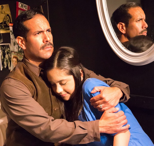 photo - Emiliano Torres and Genesis Ochoa in The Diary of Anne Frank LatinX, which will be at Chutzpah! Nov. 6-9