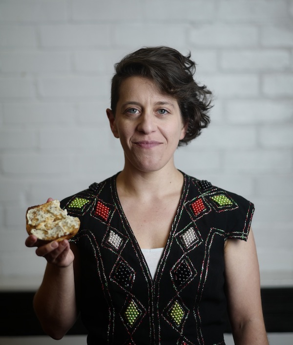 photo - Tamara Micner performs her one-woman play Holocaust Brunch this weekend at Chutzpah!