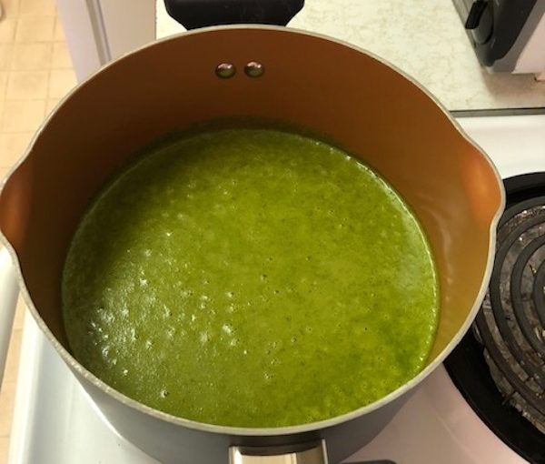 photo - Kermit Soup, ready to serve