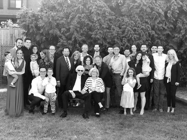 photo - Lou’s family at the launch of Who’s Lou?