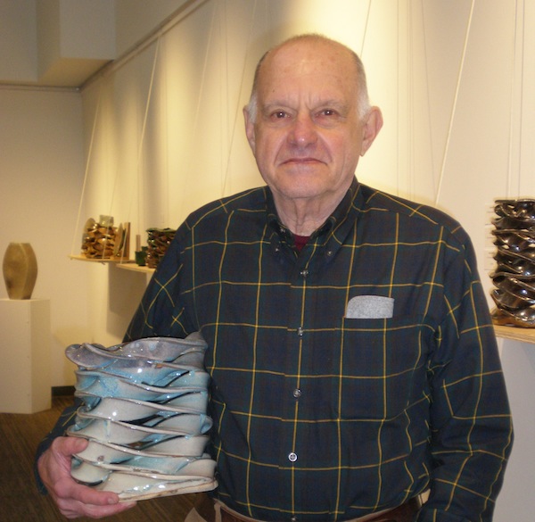 photo - Larry Cohen’s new ceramic exhibition at the Zack Gallery runs until Jan. 25
