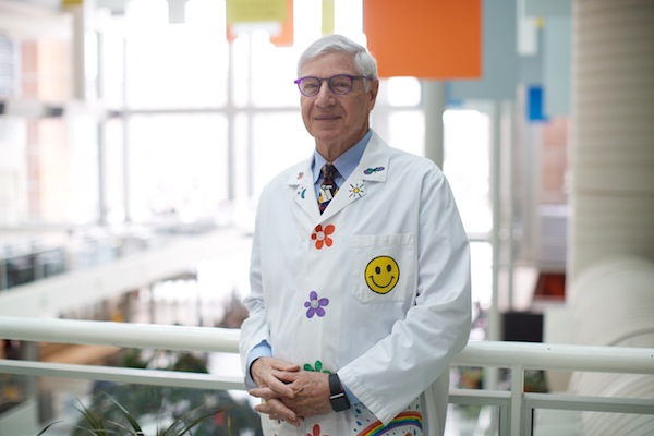 photo - Dr. Allan Becker has devoted much of his life’s work to the study of asthma and how it affects children who have it