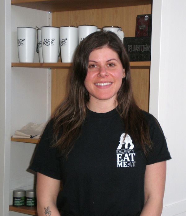 photo - Samantha Emerman opened Kind Café last year. While closed during the COVID-19 pandemic, they are operating a pickup service twice a week