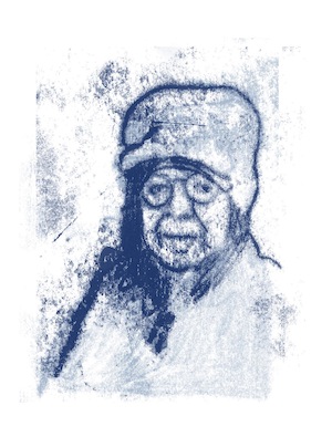 image - Gilad Seliktar drew this sketch of Rolf Kamp