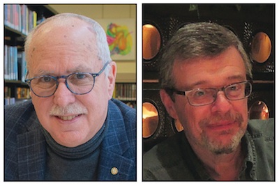 photo - The Canadian Jewish Record’s Bernie Farber, left, and Ron Csillag