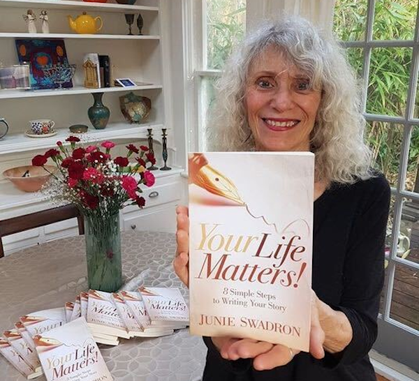 photo - Junie Swadron recently released her latest book