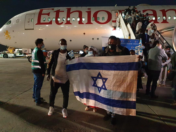 photo - Israel’s Operation Tzur Israel, bringing olim from Ethiopia to Israel, began Dec. 3