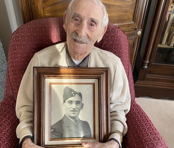 photo - At 109, Richmond resident Reuben (Rube) Sinclair might be Canada’s oldest Second World War veteran