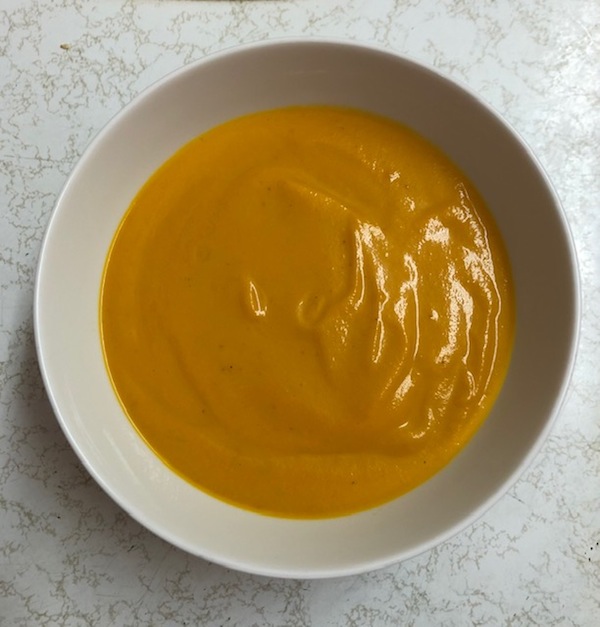 photo - Cookie + Kate’s creamy roasted carrot soup, as made by the Accidental Balabusta