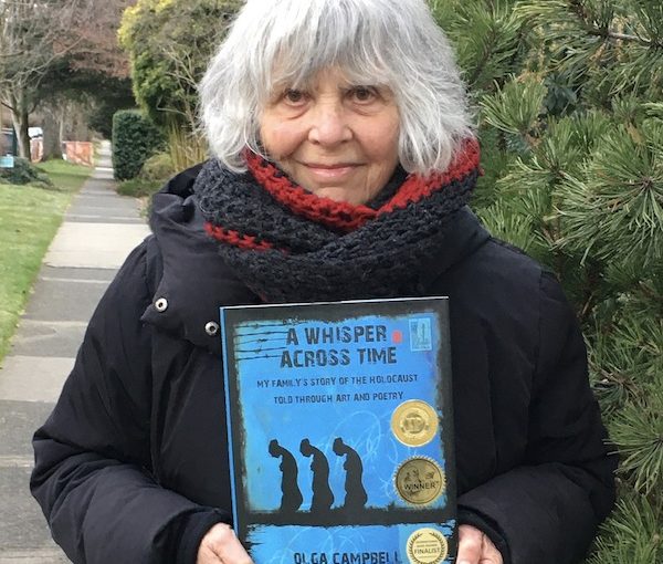 photo - Olga Campbell is raising money for the Vancouver Holocaust Education Centre’s anti-racism programming