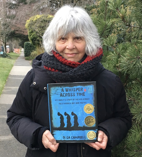 photo - Olga Campbell is raising money for the Vancouver Holocaust Education Centre’s anti-racism programming