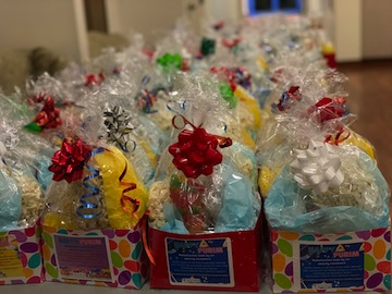 photo - More than 240 mishloach manot were delivered
