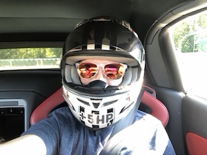 photo - nOne of Shay Keil’s passions is driving racecars
