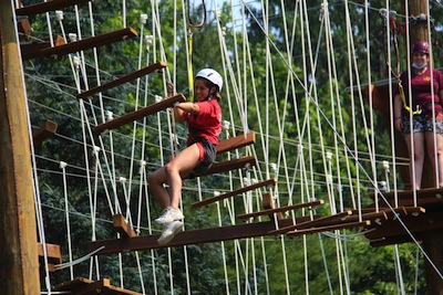 photo - Camp Kalsman ropes course
